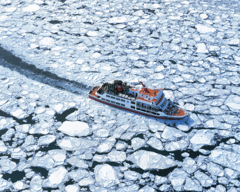 ล่องสมุทร ชมธารน้ำแข็ง Okhotsk Drift Ice ที่ฮอกไกโด