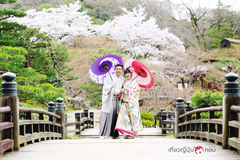 ไปใส่กิโมโน ถ่ายรูป Pre-Wedding ท่ามกลางซากุระงาม ฉบับมือโปร ที่ญี่ปุ่นกันเถอะ