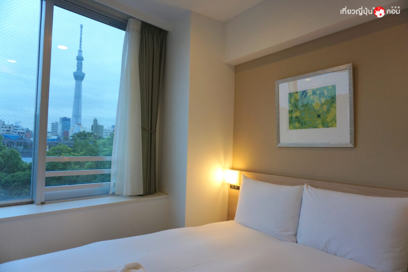 รีวิวที่พัก : Tokyo ~ B:CONTE Residential Hotel Asakusa