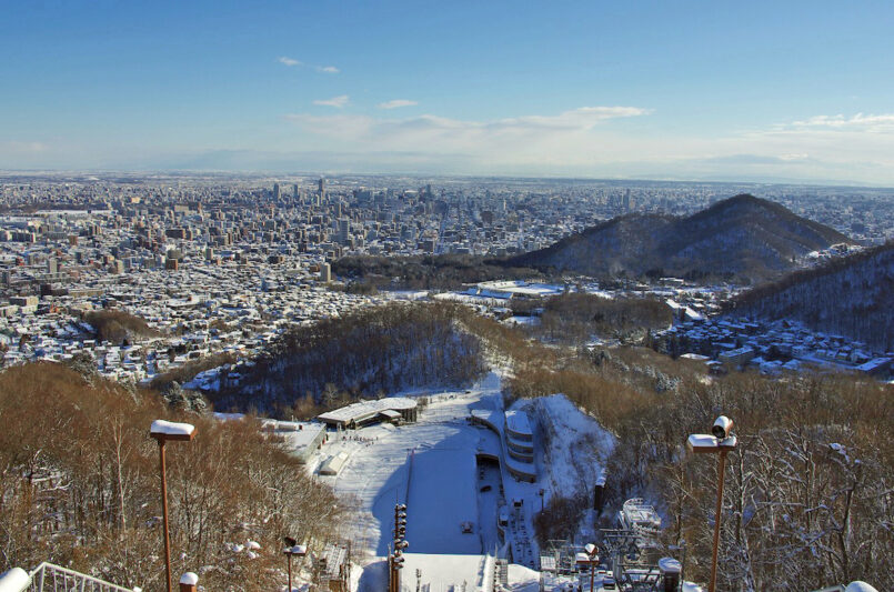 ชมวิวรอบเมืองซัปโปโร บนเขา Okurayama สถานที่จัดแข่งขันโอลิมปิกฤดูหนาว
