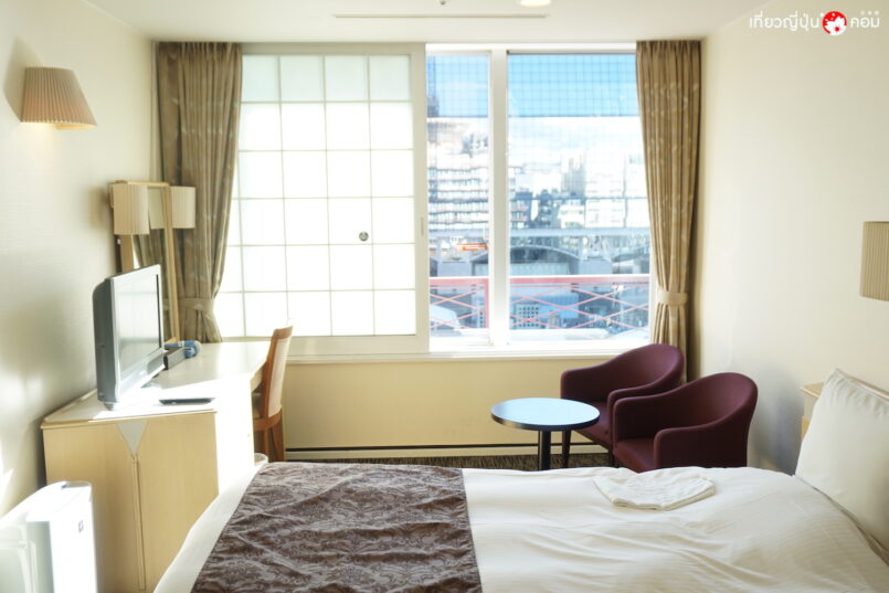 รีวิวที่พัก: Kyoto Tower Hotel และ Hotel Keihan Kyoto Grande ติดสถานีเกียวโต