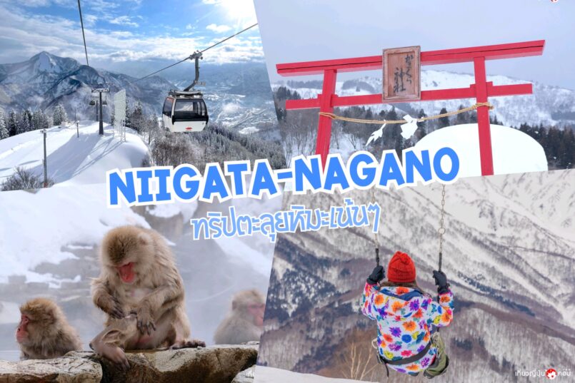 Niigata-Nagano ทริปขับรถตะลุยเมืองหิมะเน้นๆ 6 วัน ตั้งต้นจากโตเกียว (ครึ่งแรก)