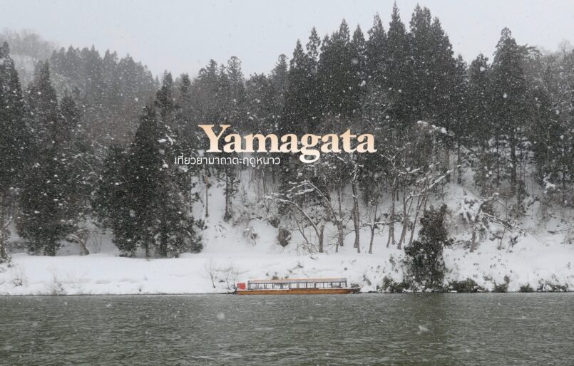 Yamagata: เที่ยวยามากาตะฤดูหนาว ตอน 2 : Mogamigawa & Sakata