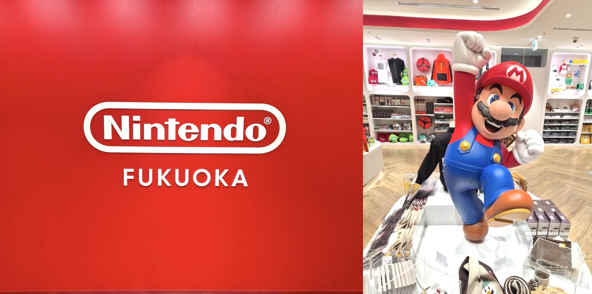 Nintendo Fukuoka เปิดแล้วที่ AMU Plaza Hakata City